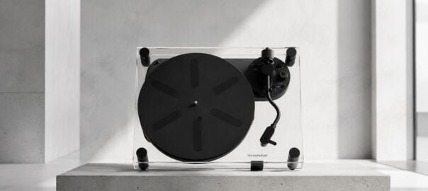 Transparent Turntable Black Review: Vinyl Sound Meets Sculptural Design | FashionBeans