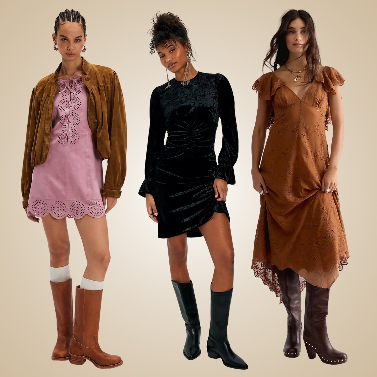 The  & up Free People Dresses Youll Wear With Boots All Fall